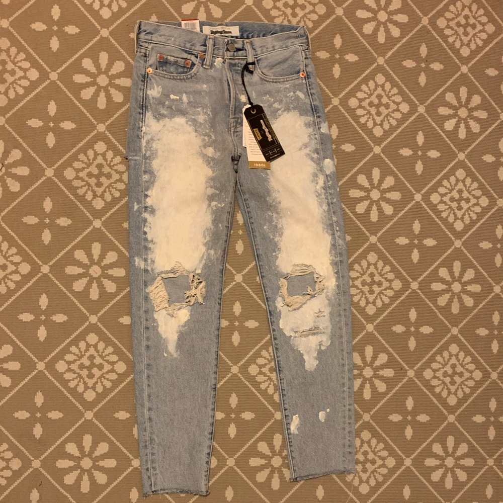 Levi’s rolling stone limited edition jeans
